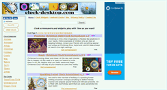 Desktop Screenshot of clock-desktop.com